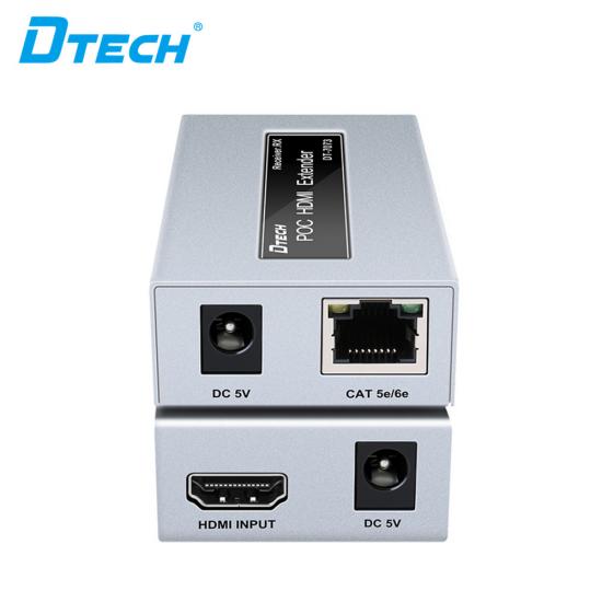 OEM POC HDMI extender 50m 1080p 3d via cat5e/6e signal cable hdmi extender for computer projector monitor