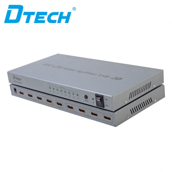 DTECH DT-7148 4K 1 TO 8 HDMI SPLITTER