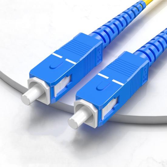 DTECH Patch Cord Cable SC to SC UPC Single-mode Single-core Optical Fiber Jumper for Data Centers