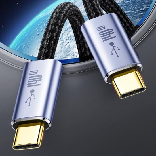 1m 1.5m 2m Nylon Braided Quick Data Cable USB 2.0 C Male 140W Fast Charge Cable for Phone Laptop Tablet