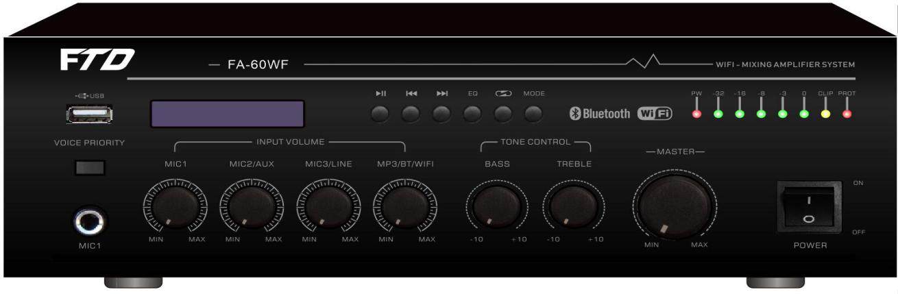 FA-240WF WIFI Mixer Amplifier