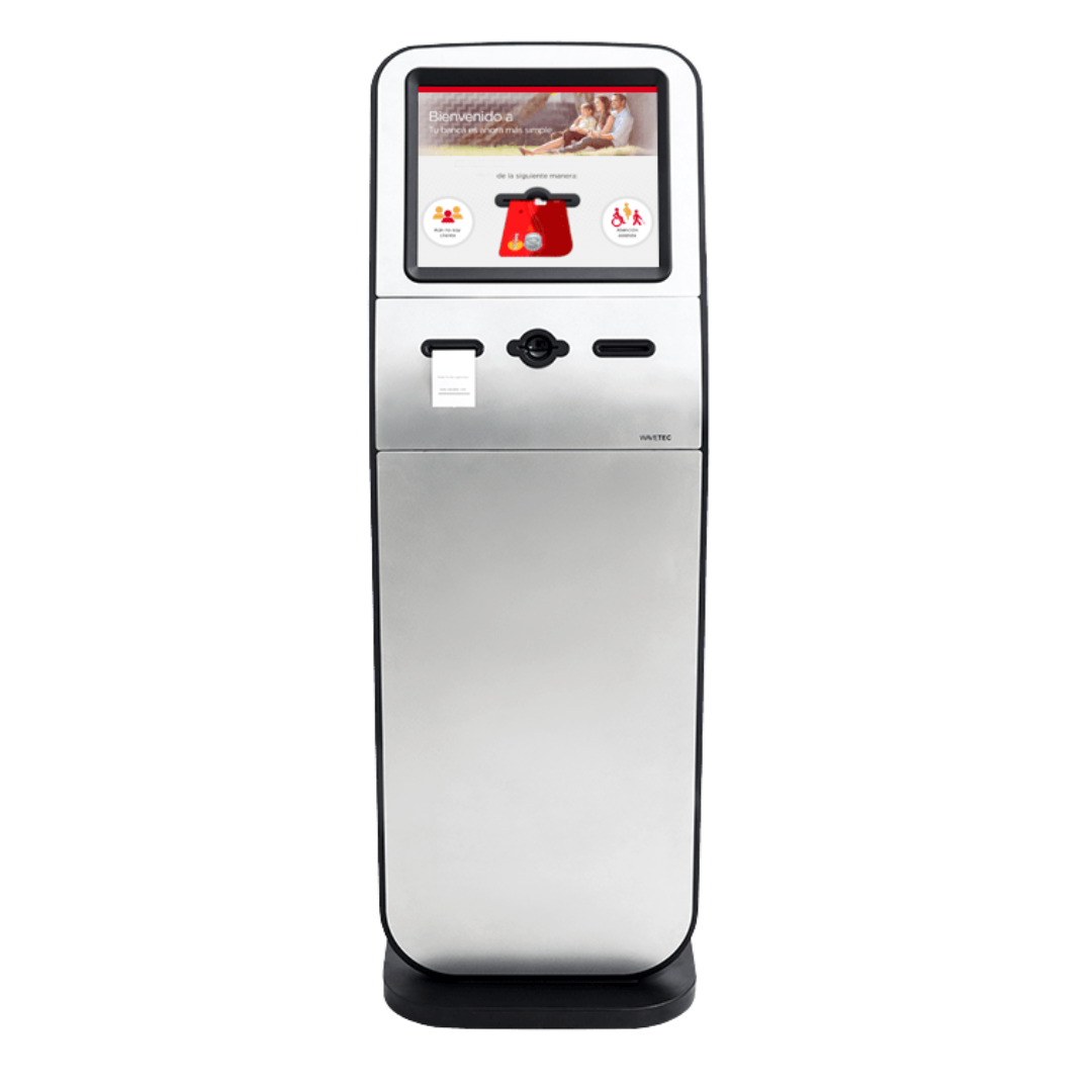 Floor Standing M-13 Smart Self Ticketing Kiosk